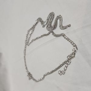 Sliver Snack Necklace